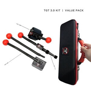 g[^Stg[i[3.0Lbg Stg[jOGCh StXCOg[i[ TOTAL GOLF TRAINER 3.0 Kit - Golf Training Aids - Golf Swing Trainer - Teaches and Corrects Golf Swing, Posture and Hip Rotation, Wri