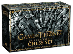 �Q�[���I�u�X���[���Y �`�F�X�Z�b�g USAOPOLY Game of Thrones Collector's Chess Set | Collectible 32 Custom Sculpt Chess Pieces HBO Game of Thrones TV Characters �y���s�A���i�z