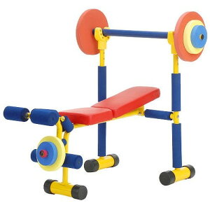 tBbglX GNTTCY  dʃx` qp Redmon Fun and Fitness Exercise Equipment for Kids - Weight Bench Set ysAiz