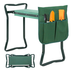 ܂肽ݎ K[fj[[ c[|[`t G̕ی  ނ  SUPER DEAL Newest Folding Garden Kneeler and Seat with Free Tool Pouches - EVA Foam Pad Protects Your Knees - Sturdy and Lightweight ys