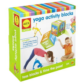 ヨガ ブロック アクティビティ エクササイズ おもちゃ Alex Active Yoga Kids Activity Exercise Blocks 【並行輸入品】