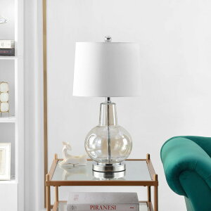 �T�t�@���B�� safavieh �e�[�u�������v �T�t�@�r�� �T�t�@���B�A Safavieh TBL4201E Lighting Atlas Luster Glass 24-inch (LED Bulb Included) Table Lamp �y���s�A���i�z