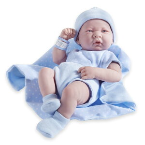 Տ A xr[h[ Vl` j̎q u[ 35.5cm  킢 xr[l` rj[ JC Toys Berenguer Boutique La Newborn 14-Inch Life-Like Real Boy Doll 9 Piece Gift Set, Blue ysAiz