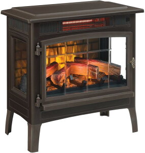 fAt[ dCgF gF^t@q[^[ dCXg[u tFCNgF Duraflame 3D Infrared Electric Fireplace Stove with Remote Control - Portable Indoor Space Heater - DFI-5010 (Bronze) ysAiz