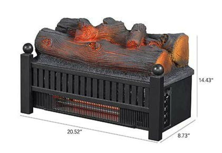 楽天市場】デュアフレーム 電気暖炉 暖炉型ファンヒーター 電気 