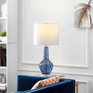 �T�t�@���B�� safavieh �e�[�u�������v �T�t�@�r�� �T�t�@���B�A Safavieh TBL4220B-SET2 Lighting Velor Blue Glass 24-inch (Set of 2) -LED Bulbs Included Table Lamp �y���s�A���i�z