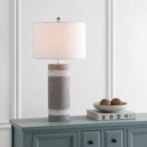�T�t�@���B�� safavieh �e�[�u�������v �T�t�@�r�� �T�t�@���B�A Safavieh TBL4181A-SET2 Lighting Collection Brixton Brown and White 28.5-inch Table Lamp, H �y���s�A���i�z