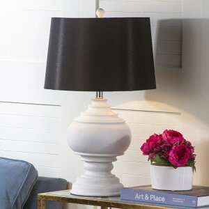 �T�t�@���B�� safavieh �e�[�u�������v �T�t�@�r�� �T�t�@���B�A Safavieh Lighting Collection Callaway White Table Lamp, 26.5 �y���s�A���i�z