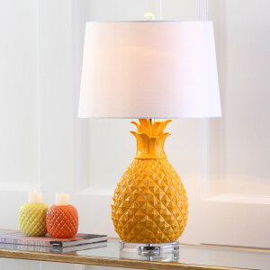 �T�t�@���B�� safavieh �e�[�u�������v �T�t�@�r�� �T�t�@���B�A Safavieh Lighting Collection Kelly Yellow 26.75-inch Table Lamp (Set of 2) �y���s�A���i�z