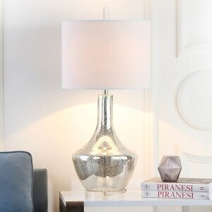 �T�t�@���B�� safavieh �e�[�u�������v �T�t�@�r�� �T�t�@���B�A Safavieh Lighting Collection Mercury Silver 33-inch Table Lamp �y���s�A���i�z