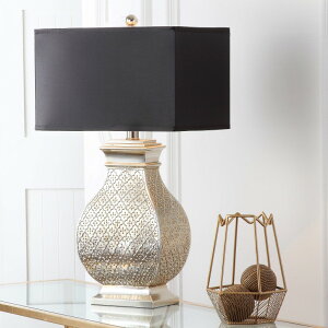 �T�t�@���B�� safavieh �e�[�u�������v �T�t�@�r�� �T�t�@���B�A Safavieh Lighting Collection Malaga Silver 30-inch Table Lamp (Set of 2) �y���s�A���i�z