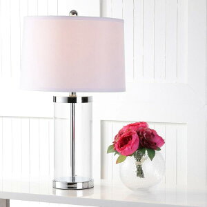 �T�t�@���B�� safavieh �e�[�u�������v �T�t�@�r�� �T�t�@���B�A Safavieh Lighting Collection Jeanie Glass Cylinder 25.5-inch Table Lamp (Set of 2) �y���s�A���i�z