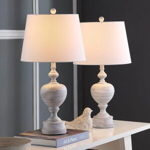 �T�t�@���B�� safavieh �e�[�u�������v �T�t�@�r�� �T�t�@���B�A Safavieh TBL4122A-SET2 Home Collection Alban Wash White Table Lamp �y���s�A���i�z
