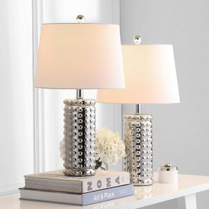 �T�t�@���B�� safavieh �e�[�u�������v �T�t�@�r�� �T�t�@���B�A Safavieh TBL4117A-SET2 Home Collection Harlee Chrome Table Lamp �y���s�A���i�z