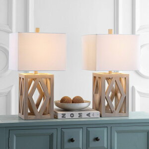 �T�t�@���B�� safavieh �e�[�u�������v �T�t�@�r�� �T�t�@���B�A Safavieh TBL4177A-SET2 Lighting Turner Brown 24.5-inch (Set of 2) -LED Bulbs Included Table Lamp �y���s�A���i�z