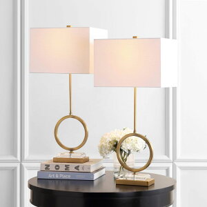 �T�t�@���B�� safavieh �e�[�u�������v �T�t�@�r�� �T�t�@���B�A Safavieh TBL4193A-SET2 Lighting Kaden Clear and Brass Gold 31.5-inch (Set of 2) -LED Bulbs Included Table Lamp �y���s�A���i�z