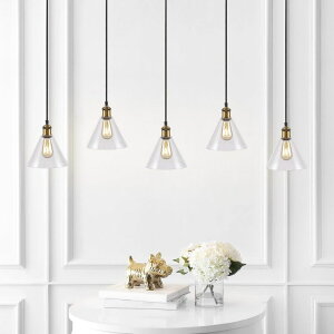 Tt@B safavieh y_gv Cg VƖ Tt@r Tt@BA Safavieh Collection Presta Chrome 5 Adjustable Pendant Light (LED Bulbs Included) PND4110A ysAiz
