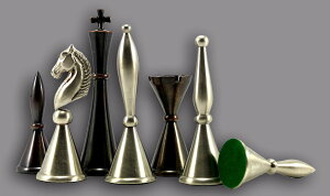 �`�F�X�Z�b�g StonKraft Brass Chess Pieces Coins Pawns Chessmen - Copper Metal Chess Pieces �y���s�A���i�z