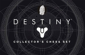 �`�F�X�Z�b�g USAOPOLY Destiny Chess Set | Destiny 2 Video Game Chess Game | 32 Custom Sculpt Collectable Figure Chess Pieces and Custom Chess Board �y���s�A���i�z