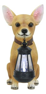 �`���� LED�\�[���[���C�g Ebros Picante Mexican Chihuahua Dog Decor Path Lighter Statue 12.5Tall with Solar LED Light Lantern Lamp This Little Light of Mine �y���s�A���i�z