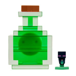 }CN  |[V ~jtBMAP[X Minecraft Carry Along Potion Plus Exclusive Mini Figure, Carrying Case for Mini Figures, Based on Video Game, Toys for Kids Age 6 and Up, GPC75 ysAiz