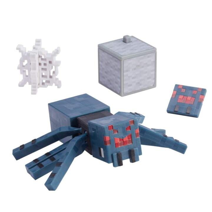 楽天市場 マイクラ アース おもちゃ 蜘蛛 Minecraft Earth 3 25 Cave Spider Figure Multi Glc64 並行輸入品 Mj Market