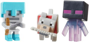 �}�C�N�� �������� �~�j�t�B�M���A Teleporting Enderman, Wolf with Bone & Skeleton with Diamond Armor Mini Figure (3 Pack) �y���s�A���i�z