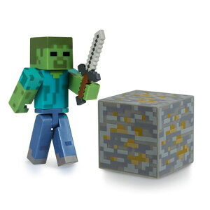 }CN  ]r Minecraft Core Zombie Figure Pack ysAiz