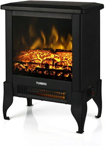 dCgF gF^t@q[^[ dCXg[u tFCNgF TURBRO Suburbs TS17 Compact Electric Fireplace Stove, Freestanding Stove Heater with Realistic Flame - CSA Certified - Overheating Safety Protection - for Small Spaces - 18" 