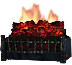 電気暖炉 暖炉型ファンヒーター 電気ストーブ フェイク暖炉 Comfort Glow ELCG251 Electric Log Heater Insert with Flame Projection 5,120 BTUs 【並行輸入品】