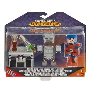 �}�C�N�� �������� �_���W���� Minecraft Dungeons Battle Chest with Figure, Weapon and Accessories, Action & Adventure Toy Based on Video Game, for Storytelling Play and Display, Gift for 6 Years Old and Up �y���s�A���i�z