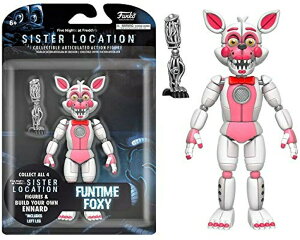 FNAF 5�i�C�c Funko Five Nights at Freddy's Funtime Foxy Articulated Action Figure, 5 �y���s�A���i�z