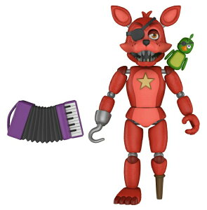 FNAF 5�i�C�c Funko Five Nights at Freddy's Pizza Simulator - Rockstar Foxy Collectible Figure, Multicolor �y���s�A���i�z