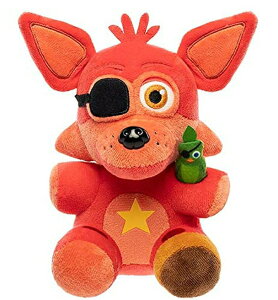 FNAF 5�i�C�c Funko Plush: Five Nights at Freddy's Pizza Simulator - Rockstar Foxy Collectible Figure, Multicolor �y���s�A���i�z