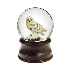 �ӂ��낤 �I���S�[�� The San Francisco Music Box Company Snowy Owl Snow Globe �y���s�A���i�z