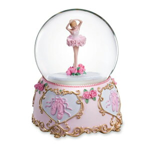 �o�����[�i The San Francisco Music Box Company Ballerina Water Globe �y���s�A���i�z