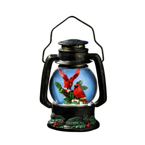 �����^���^�I���S�[�� The San Francisco Music Box Company Cardinals Antique Lantern Snow Globe �y���s�A���i�z