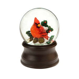 �I���S�[�� The San Francisco Music Box Company Hand Crafted Cardinal Snow Globe from �y���s�A���i�z