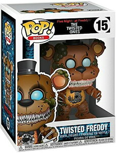 FNAF 5�i�C�c �t�B�M���A �t�@���R Funko Pop! Books: Five Nights at Freddy's The Twisted Ones - Twisted Freddy Vinyl Figure (Bundled with Pop Box Protector Case) �y���s�A���i�z