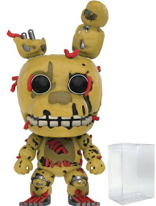 FNAF 5�i�C�c �t�B�M���A �t�@���R Five Nights at Freddy's - Springtrap Funko Pop! Vinyl Figure (Bundled with Compatible Pop Box Protector Case) �y���s�A���i�z