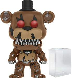 FNAF 5�i�C�c �t�B�M���A �t�@���R Five Nights at Freddy's - Nightmare Freddy Funko Pop! Vinyl Figure (Bundled with Compatible Pop Box Protector Case) �y���s�A���i�z