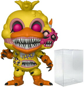 FNAF 5�i�C�c �t�B�M���A �t�@���R Five Nights at Freddy's The Twisted Ones - Twisted Chica Funko Pop! Vinyl Figure (Bundled with Compatible Pop Box Protector Case) �y���s�A���i�z