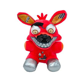 FNAF 5ナイツ ぬいぐるみ Nightmare Foxy Plush Toy, 5 Nights at Freddy's plushies, FNAF All Character Stuffed Animal Doll Children's Gift Collection,8” 【並行輸入品】
