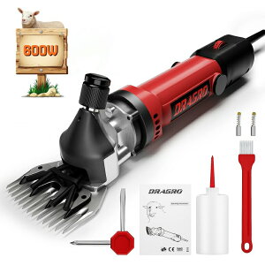 ƒ{poJ r M ApJ _ np ybgO[~O ^  ^ Nbp[ Dragro Sheep Clippers 600W, Professional Animal Shearing Machine, Farm Livestock Grooming Kit, Heavy Duty Electric Clippers f