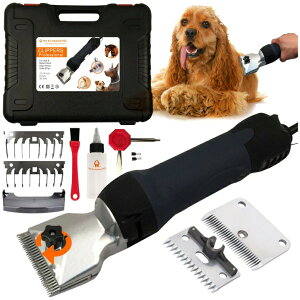 ƒ{poJ r M ApJ _ np ybgO[~O ^  ^ Nbp[ Pet & Livestock HQ 380W Professional Dog Grooming Clippers Kit, Dog Haircut Machine, Heavy-Duty, Electric Hair Trimmer only f