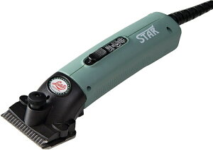 ƒ{poJ r M ApJ _ np ybgO[~O ^  ^ Nbp[ Lister Star Large Animal Clipper with Fine Blade for Horses, Cattle, Sheep, and Livestock (#258-34501), Green ysA