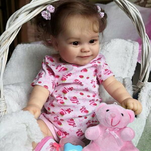  Ԃl` V  V  A l` Ԃ JIZHI Lifelike Dolls - 20-Inch Real Baby Feeling Realistic-Newborn Baby Dolls Adorable Smiling Real Life Baby Dolls with Feedin ysAiz