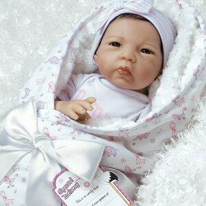 可愛い 赤ちゃん人形 新生児 乳児 新生児 おもちゃ リアル 人形 赤ちゃん Paradise Galleries Asian Real Baby Doll That Looks Real Born to be Spoiled, 19 inch Doll, Silicone - Like Vinyl & Weighted Body, 7-P 【並行輸入品】