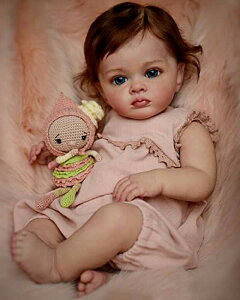  Ԃl` V  V  A l` Ԃ Pinky 23Inch Toddler Dolls Girl,Lifelike Newborn Baby Dolls Silicone Weighted Body,Gift for Kids Age 3+ (Toddler Pink) ysAiz
