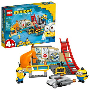 ~jIY tB[o[ CYIuO[ 2022 ~jI  The Rise of Gru: Minions in Grufs Lab (75546) Building Toy for Kids, an Exciting Toy Lab Set with Kevin and Otto Minion Figures, New 2021 (87 Pieces) ysA